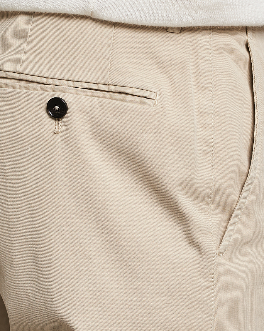 Hombres | Pantalones | Zegna | Slim Fit Premium Cotton Chinos Off White