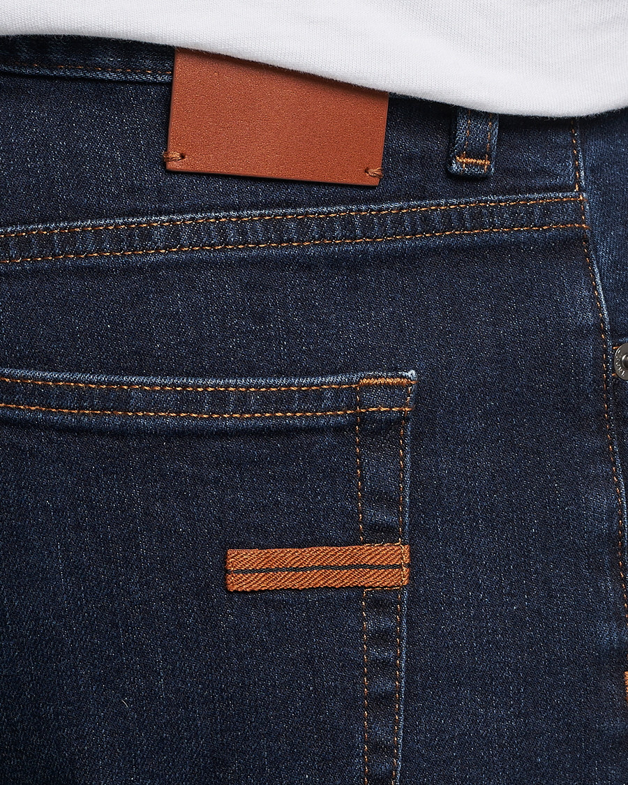 Hombres | Vaqueros | Zegna | 5-Pocket Denim Pants Dark Rinse