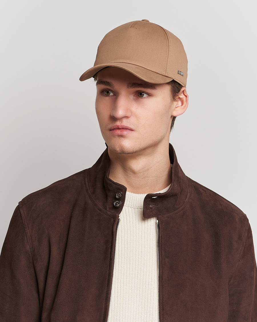Hombres | Zegna Baseball Cap Beige | Zegna | Baseball Cap Beige