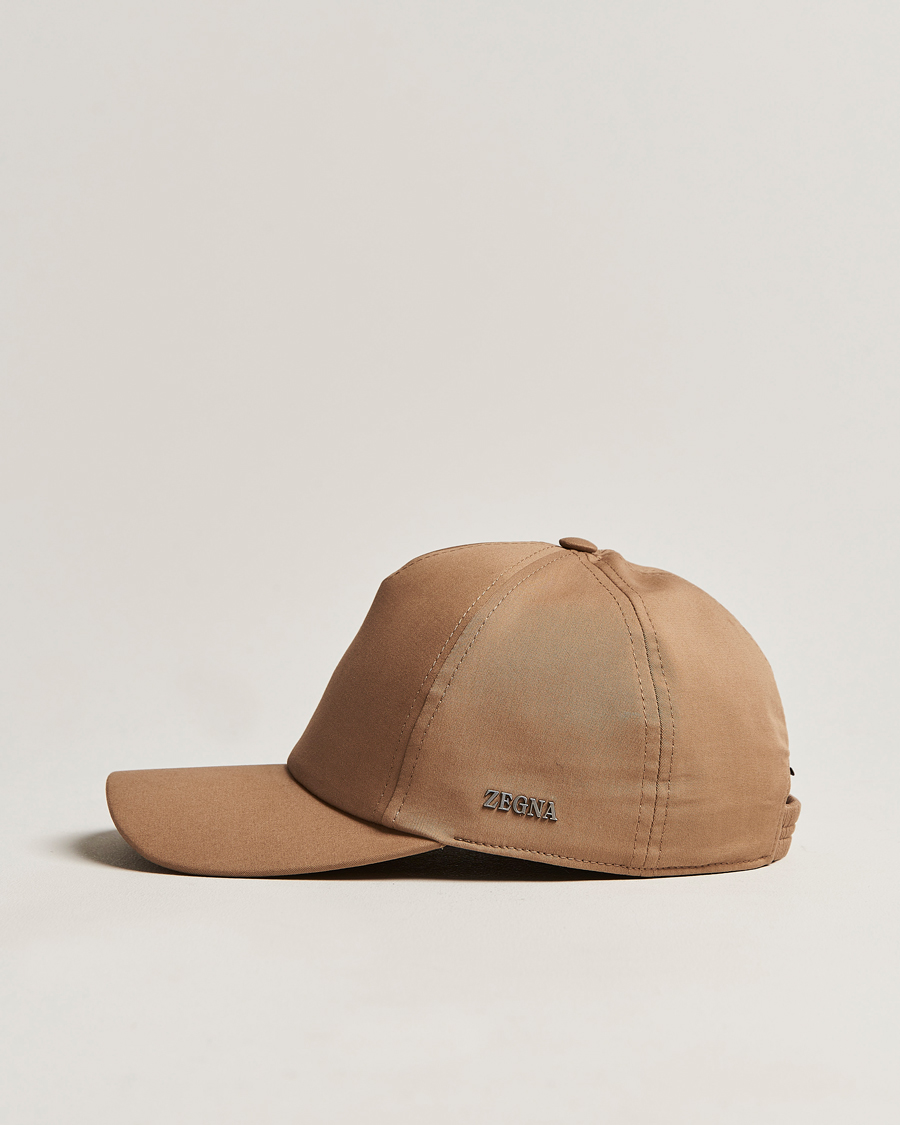 Hombres | Zegna Baseball Cap Beige | Zegna | Baseball Cap Beige
