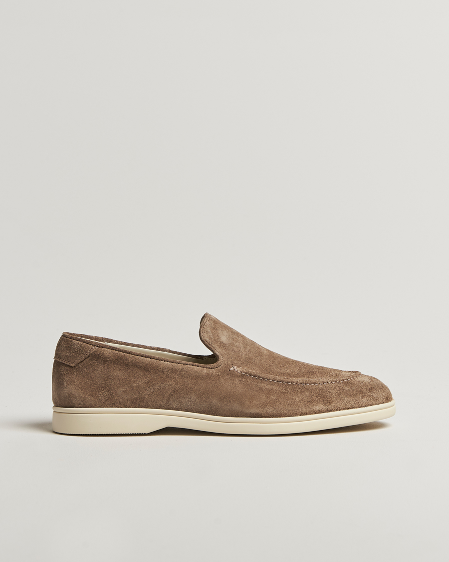 Hombres | Mocasines | CQP | Debonair Suede Loafers Tabac