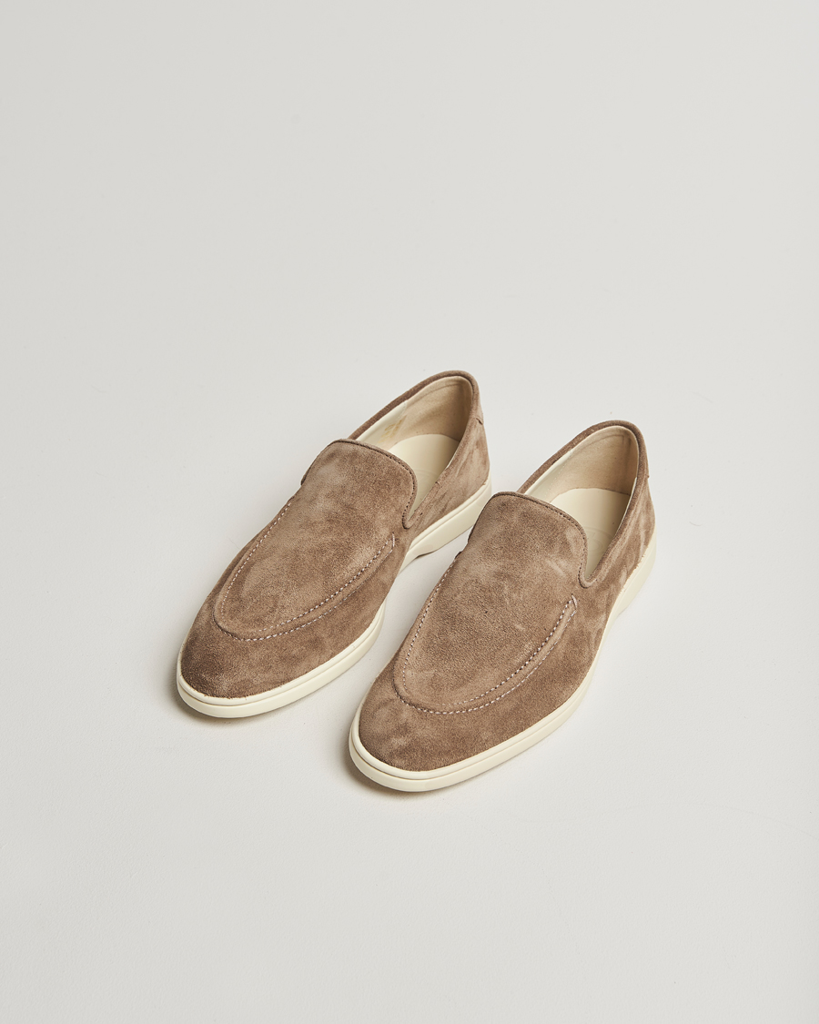 Hombres | Mocasines | CQP | Debonair Suede Loafers Tabac