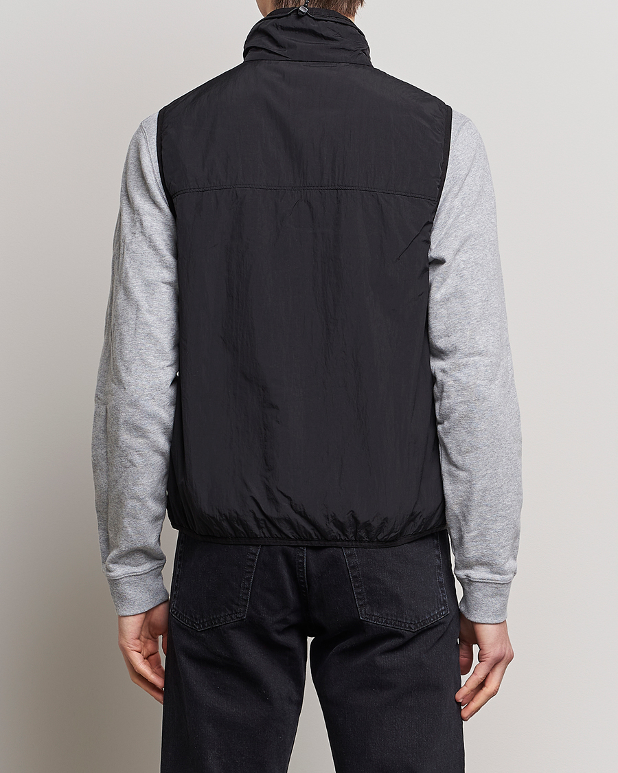 Hombres | C.P. Company Polartek G.D.P.Nylon Vest Black | C.P. Company | Polartek G.D.P.Nylon Vest Black