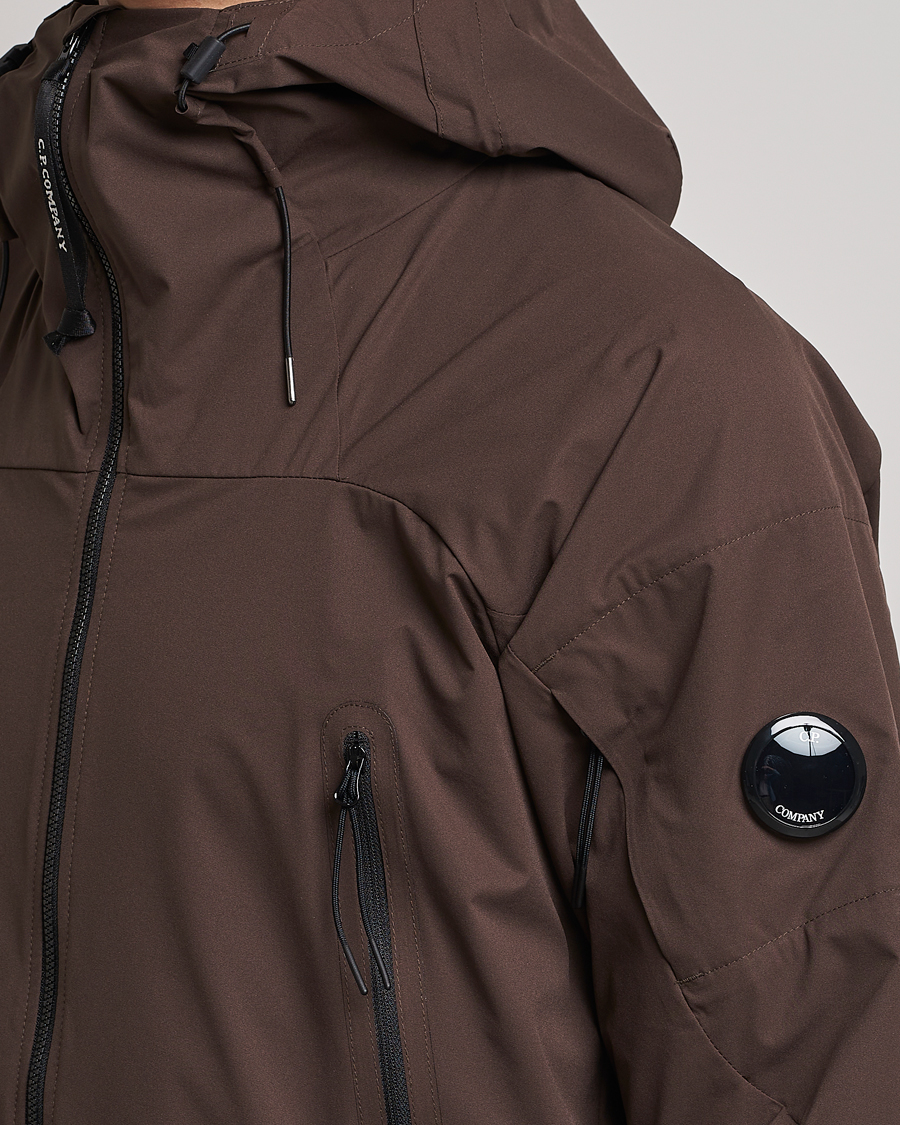 Hombres | Abrigos y chaquetas | C.P. Company | Pro-tek Hooded Lens Jacket Brown