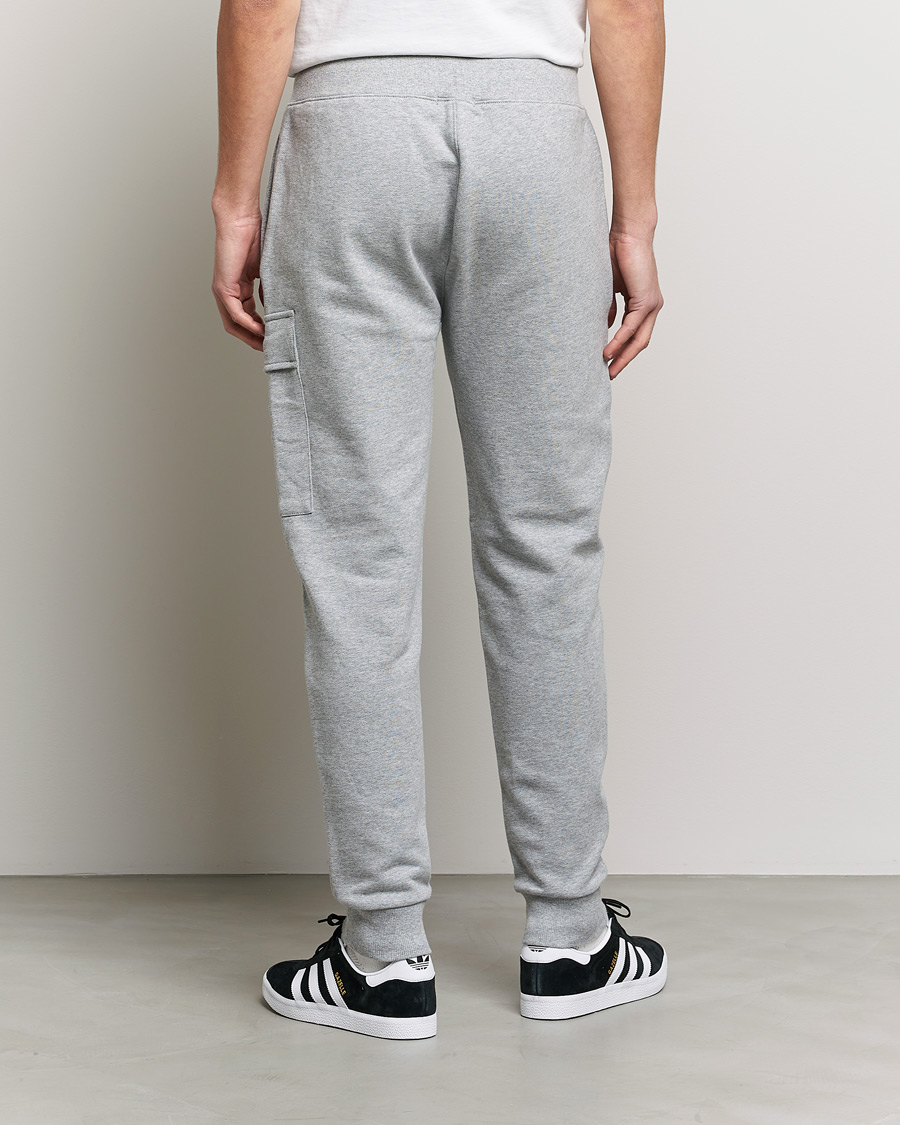 Hombres | Pantalones | C.P. Company | Diagonal Raised Fleece Lens Sweatpants Grey