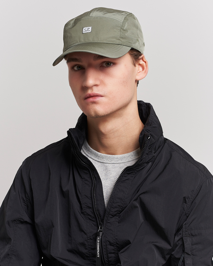 Hombres | C.P. Company Chrome - R Cap Olive | C.P. Company | Chrome - R Cap Olive