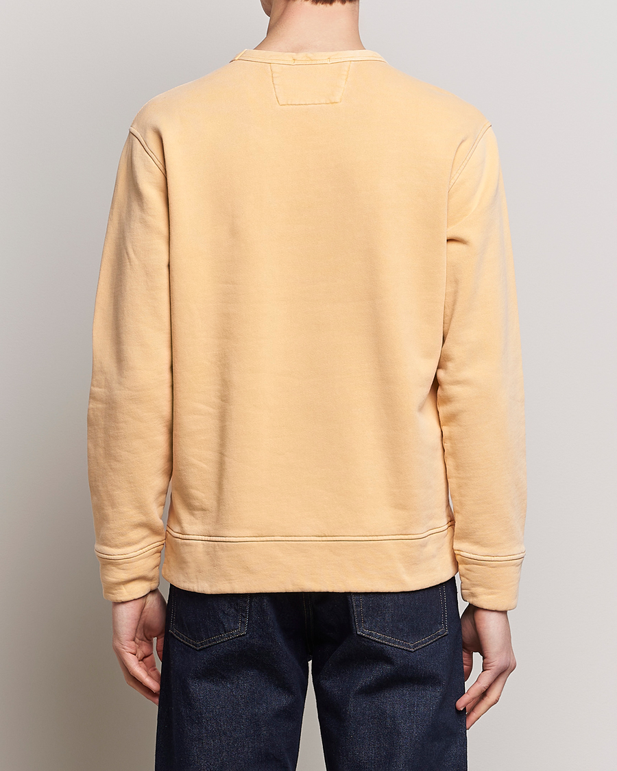 Hombres | Jerséis y prendas de punto | C.P. Company | Recycled Cotton Sweatshirt Orange