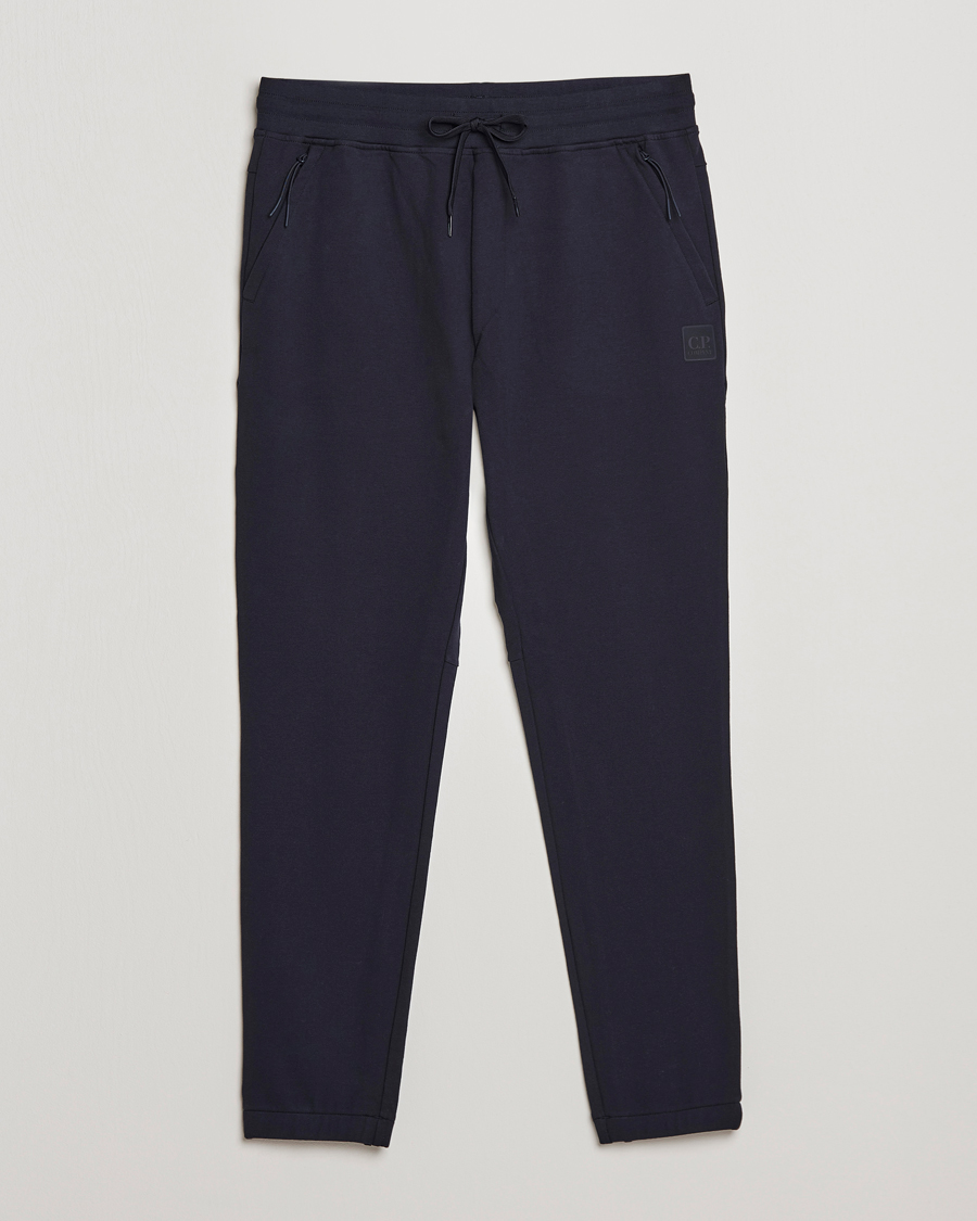 Hombres | Pantalones | C.P. Company | Metropolis Stretch Fleece Sweat Pants Navy