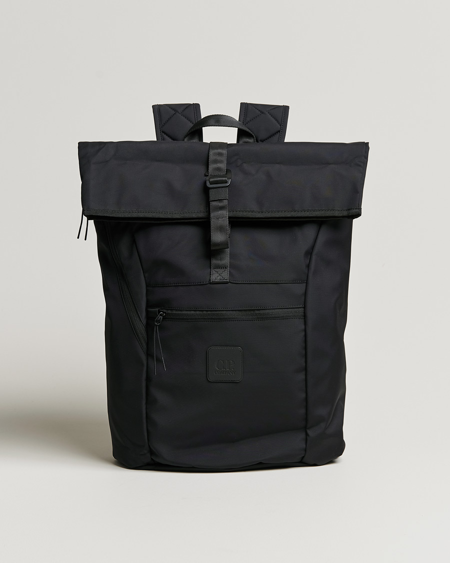 Hombres | C.P. Company Metropolis Dynafil 3 Layers Backpack Black | C.P. Company | Metropolis Dynafil 3 Layers Backpack Black