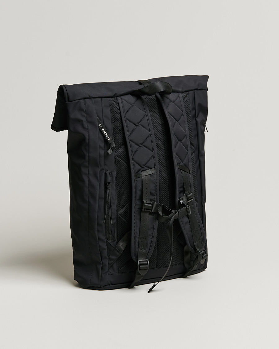 Hombres | C.P. Company Metropolis Dynafil 3 Layers Backpack Black | C.P. Company | Metropolis Dynafil 3 Layers Backpack Black