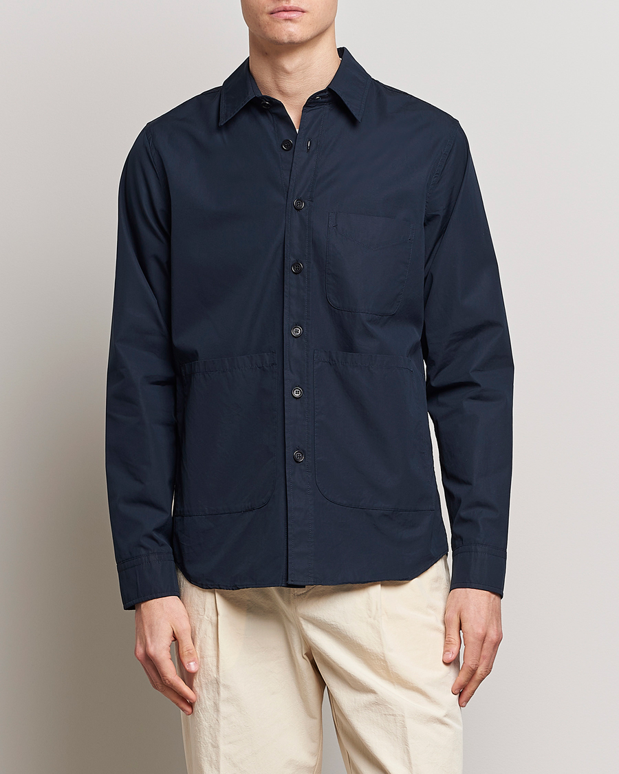 Hombres | Abrigos y chaquetas | Aspesi | Utility Shirt Jacket Navy