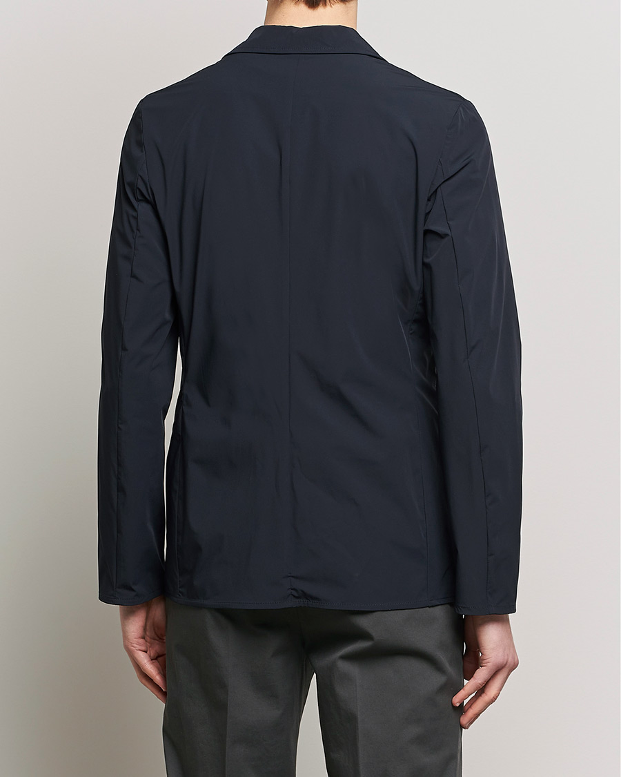Hombres | Blazers | Aspesi | Stretch Nylon Blazer Navy
