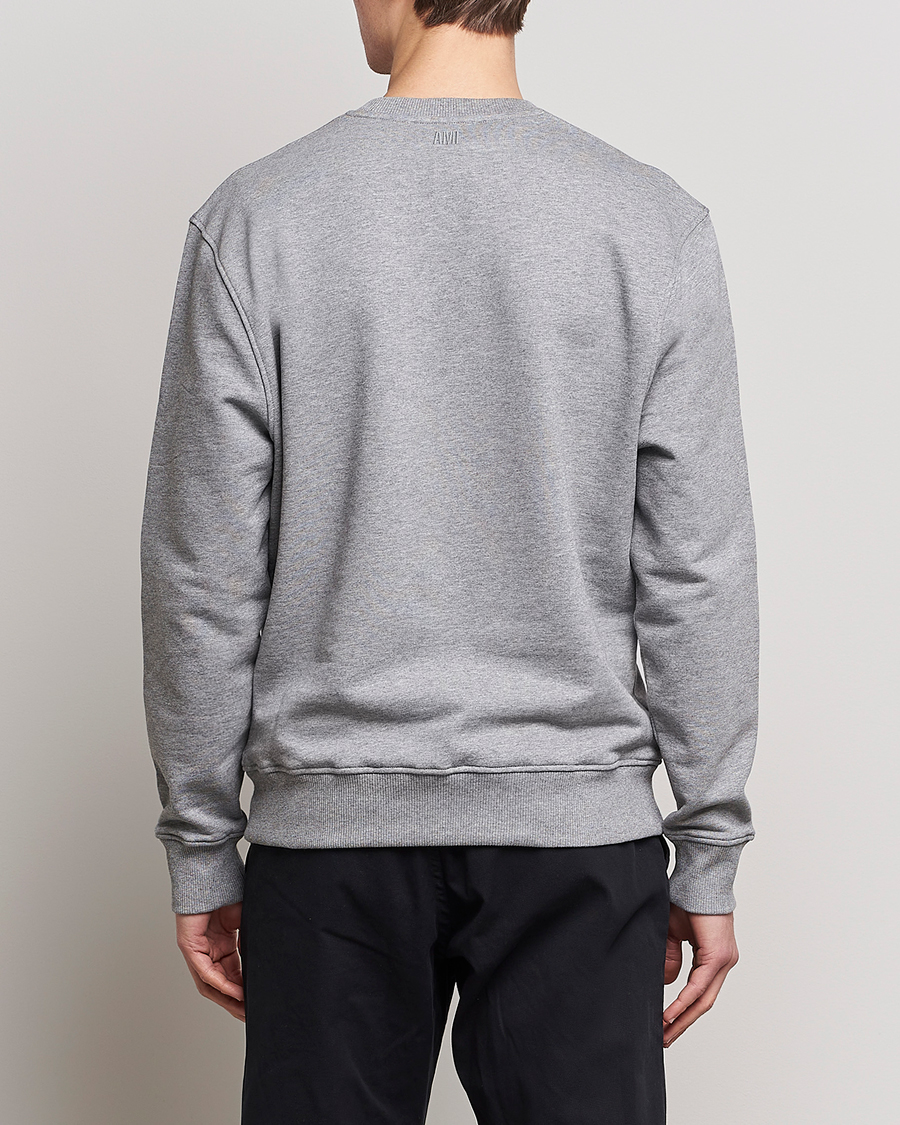 Hombres | Jerséis y prendas de punto | AMI | Heart Logo Sweatshirt Heather Grey