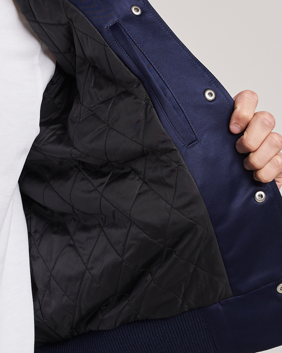 Hombres | Abrigos y chaquetas | AMI | Teddy Jacket Navy