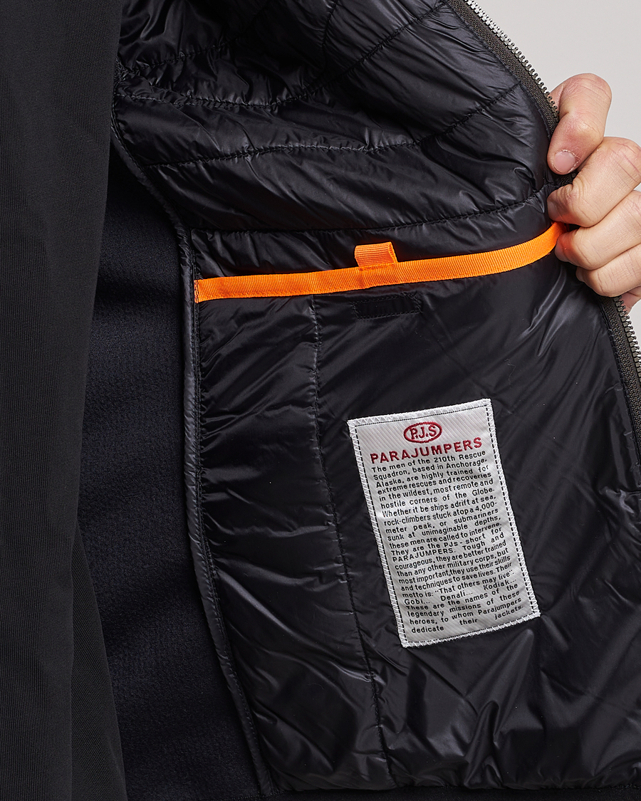 Hombres | Abrigos y chaquetas | Parajumpers | Jayden Mesh Hybrid Jacket Black