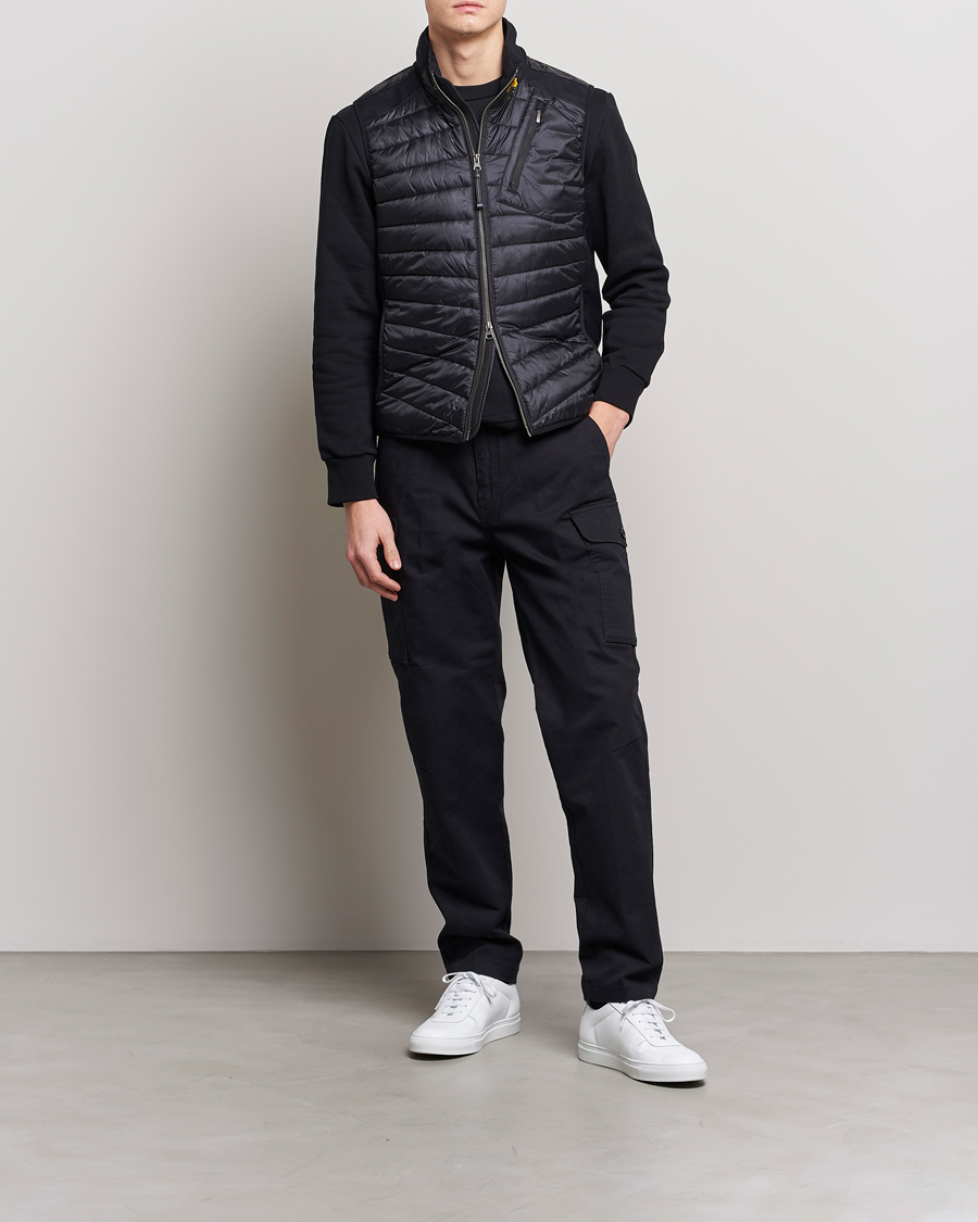 Hombres | Chalecos | Parajumpers | Zavier Hybrid Vest Black