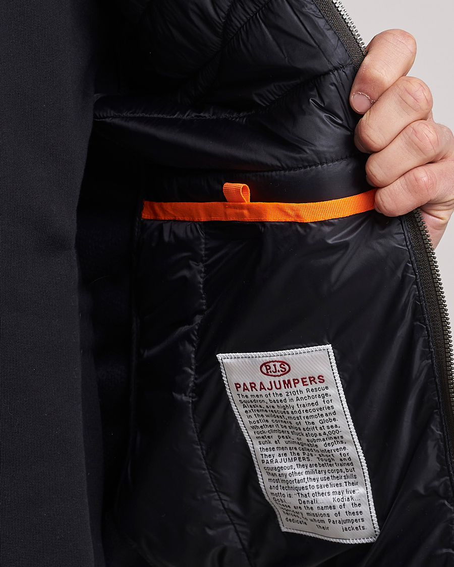 Hombres | Chalecos | Parajumpers | Zavier Hybrid Vest Black