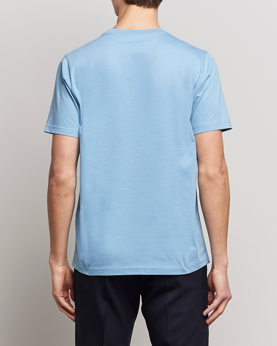 Hombres | Camisetas | PS Paul Smith | Organic Cotton Skull T-Shirt Light Blue