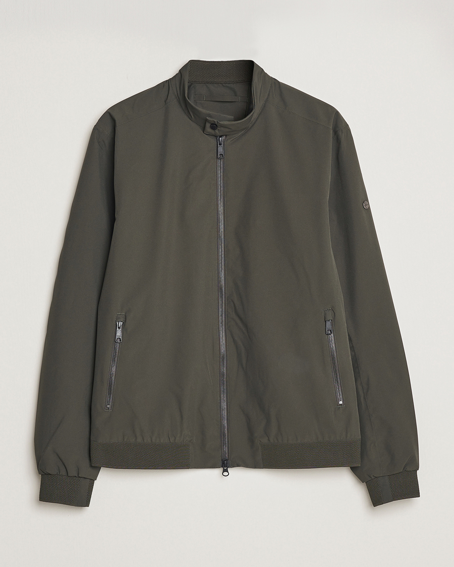 Hombres | Abrigos y chaquetas | Scandinavian Edition | Plain Waterproof Jacket Dark Olive