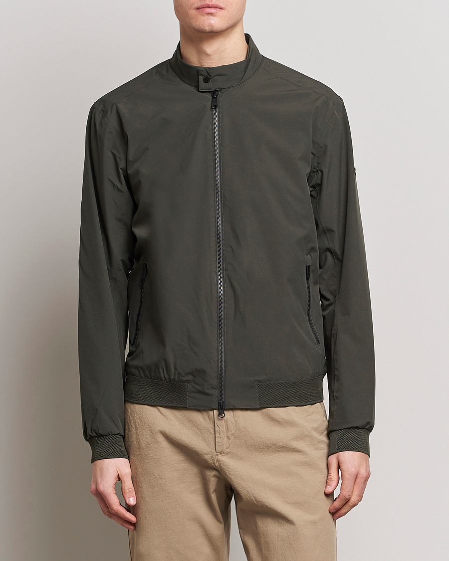 Hombres | Abrigos y chaquetas | Scandinavian Edition | Plain Waterproof Jacket Dark Olive