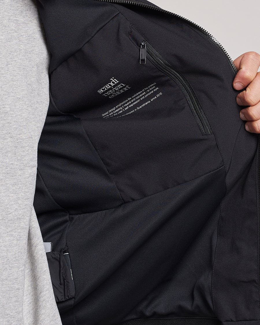 Hombres | Abrigos y chaquetas | Scandinavian Edition | Plain Waterproof Jacket Onyx