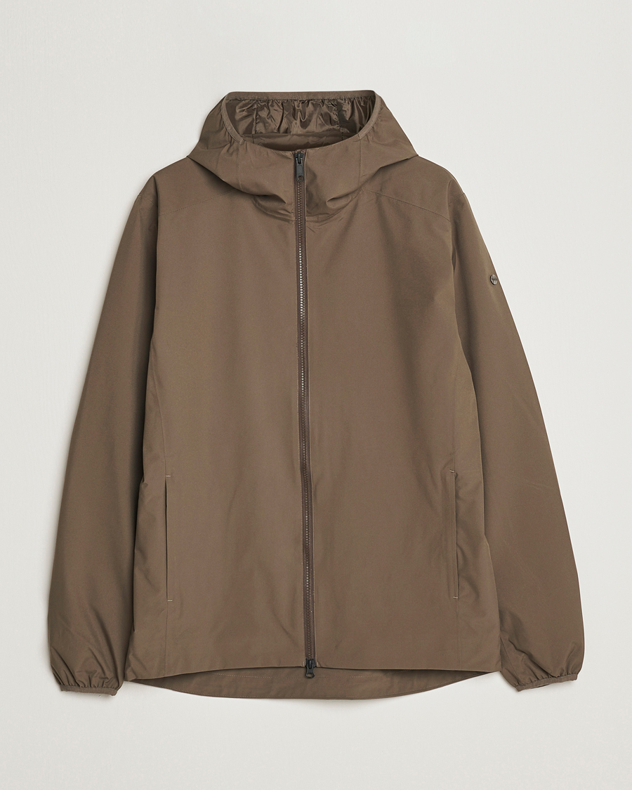 Hombres | Abrigos y chaquetas | Scandinavian Edition | Hood Waterproof Jacket Major Brown