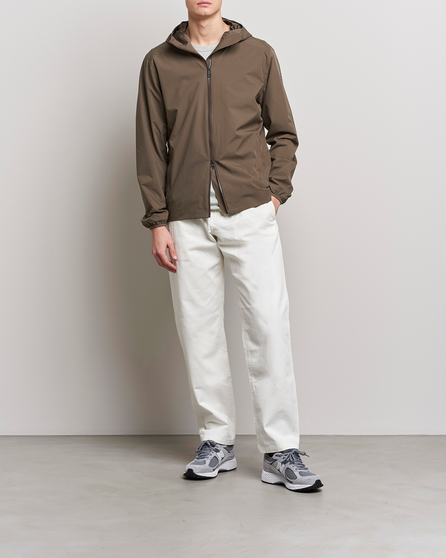 Hombres | Abrigos y chaquetas | Scandinavian Edition | Hood Waterproof Jacket Major Brown