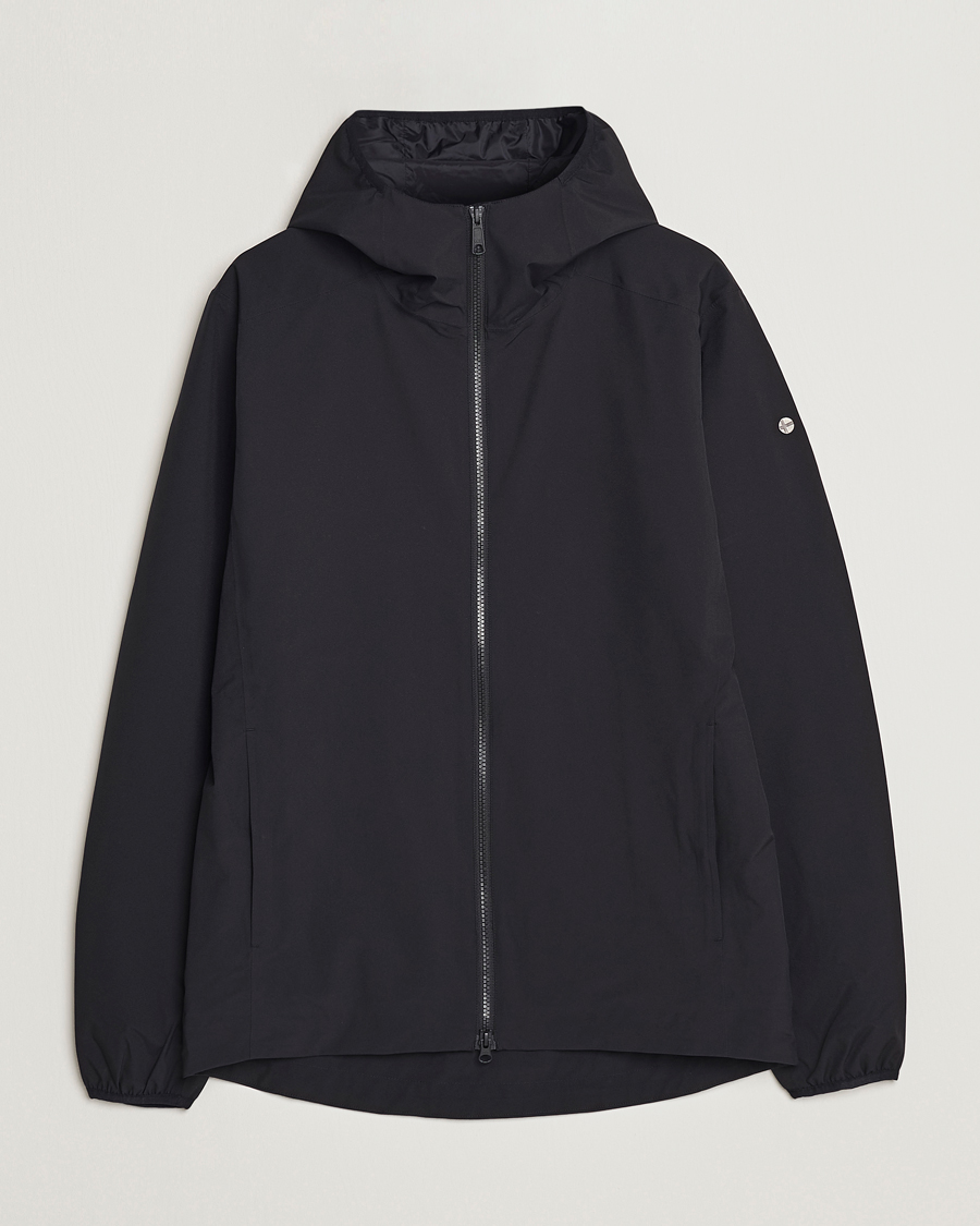 Hombres | Abrigos y chaquetas | Scandinavian Edition | Hood Waterproof Jacket Onyx