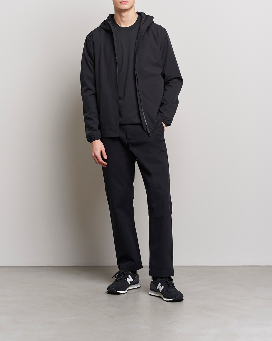 Hombres | Abrigos y chaquetas | Scandinavian Edition | Hood Waterproof Jacket Onyx