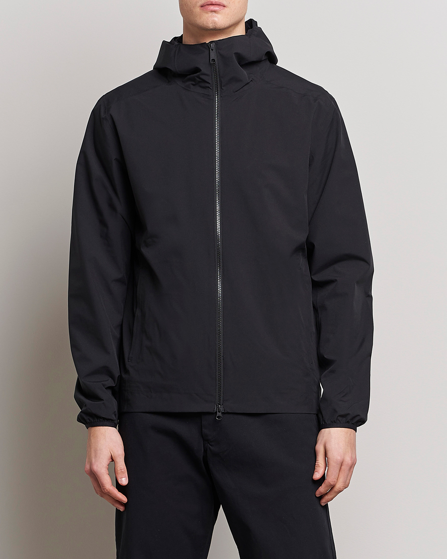 Hombres | Abrigos y chaquetas | Scandinavian Edition | Hood Waterproof Jacket Onyx