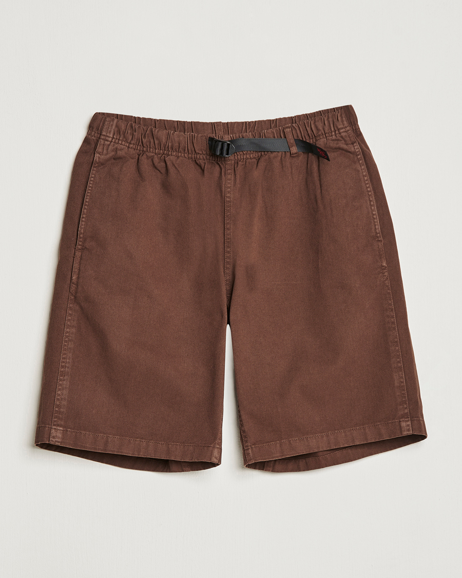Hombres | Pantalones cortos | Gramicci | Organic Twill G-Shorts Tobacco