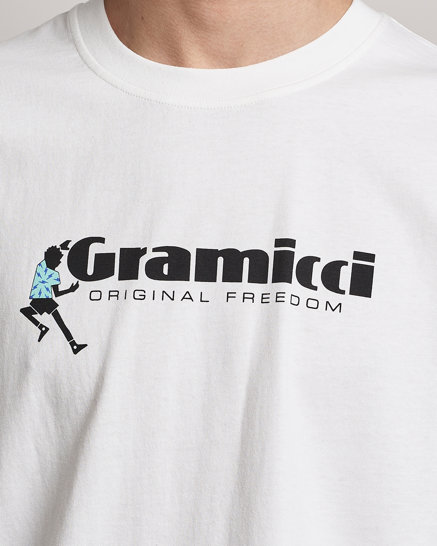 Hombres | Camisetas | Gramicci | Organic Cotton Dancing Man T-Shirt White