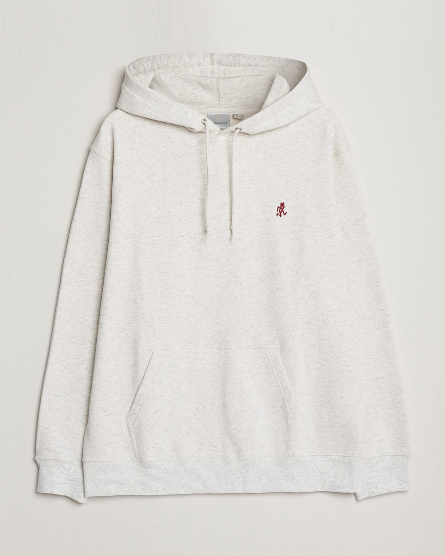 Hombres | Jerséis y prendas de punto | Gramicci | One Point Hooded Sweatshirt Ash Heather