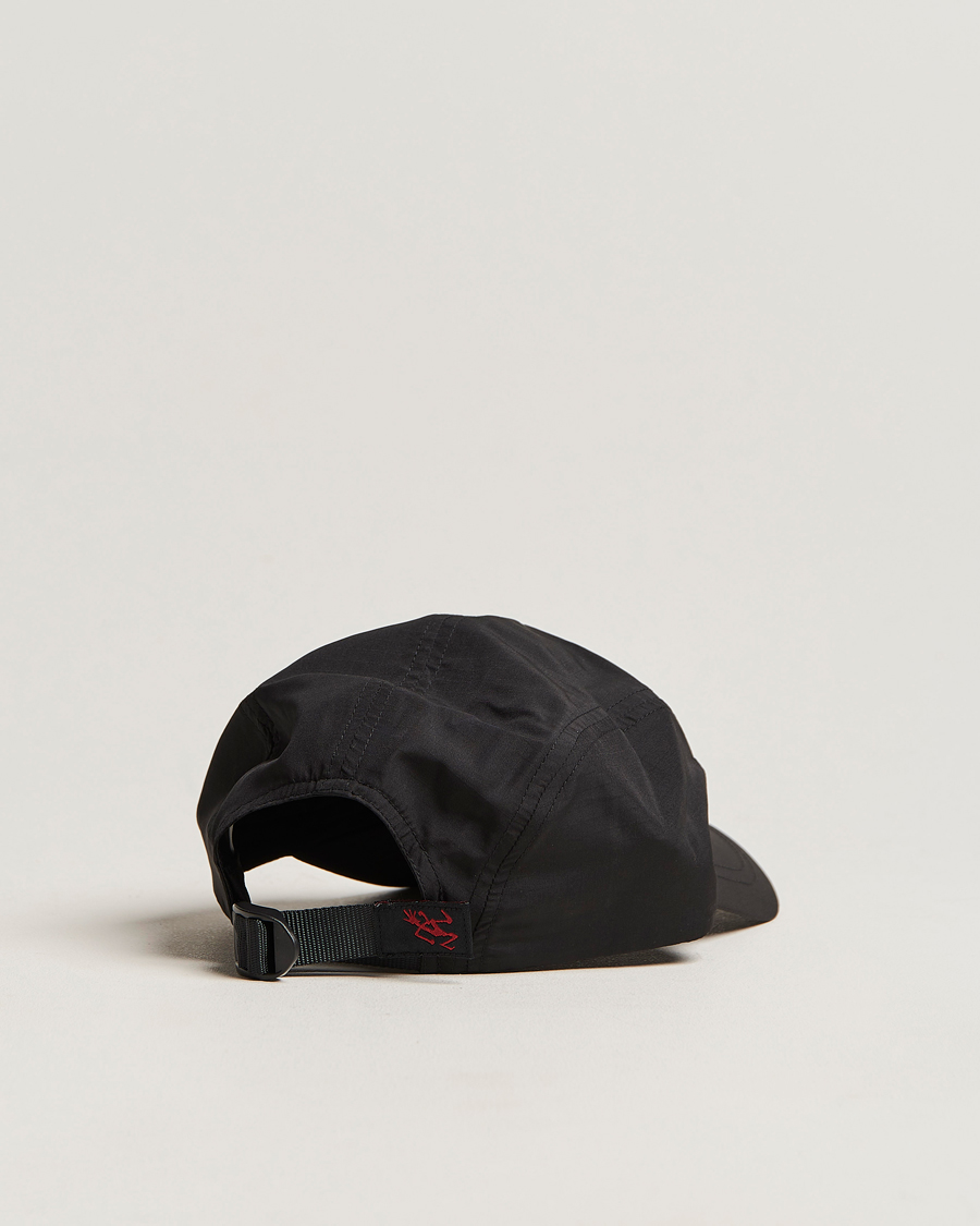 Hombres | Gramicci Light Ripstop Strap Cap Black | Gramicci | Light Ripstop Strap Cap Black