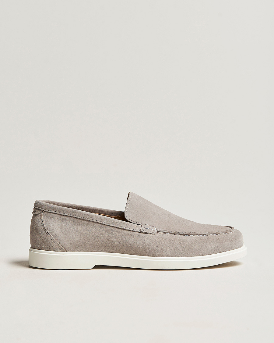 Hombres | Mocasines | Loake Shoemakers | Tuscany Suede Loafer Stone