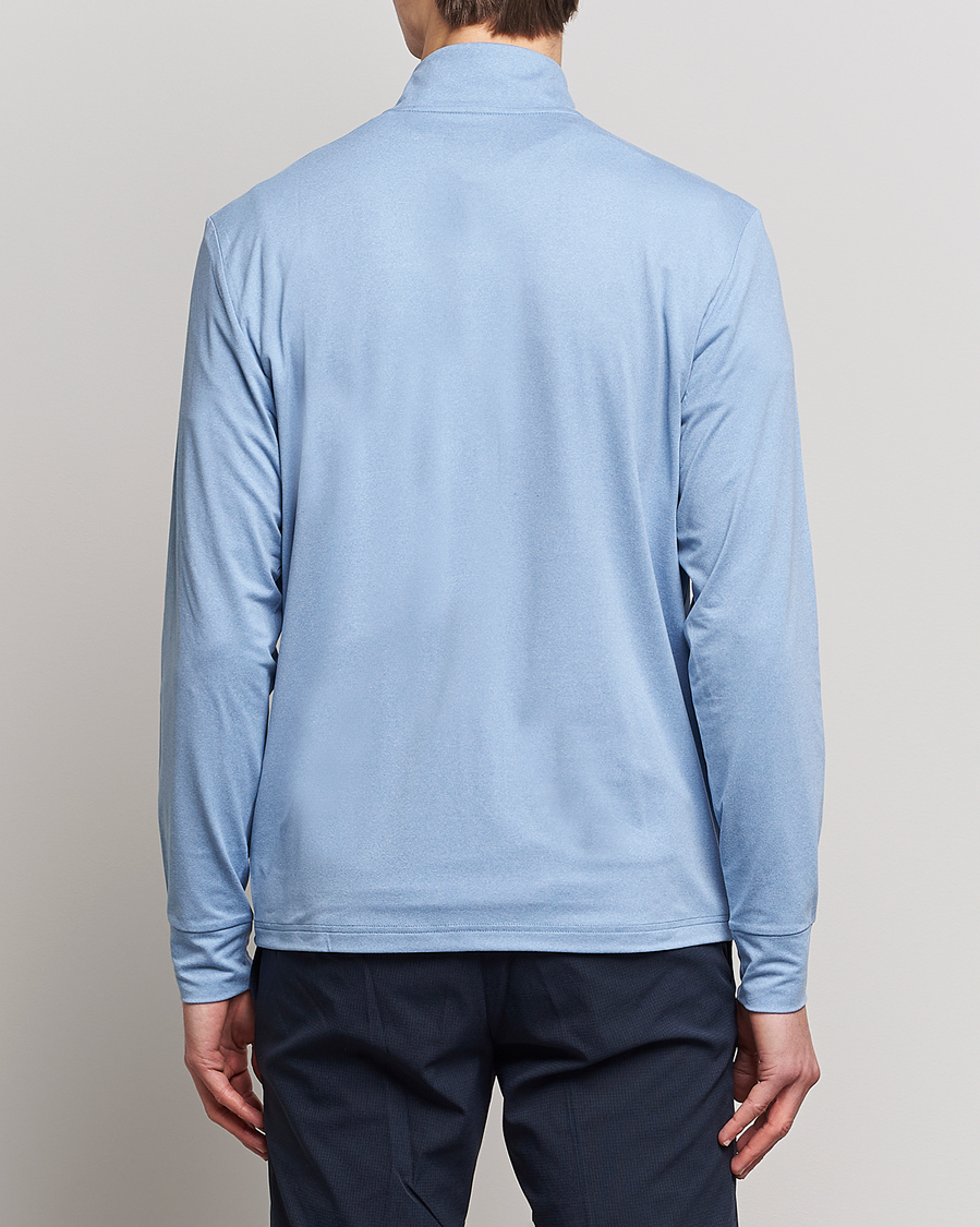 Hombres | Jerséis y prendas de punto | Polo Ralph Lauren Golf | Performance Stratch Half Zip Powder Blue Heather
