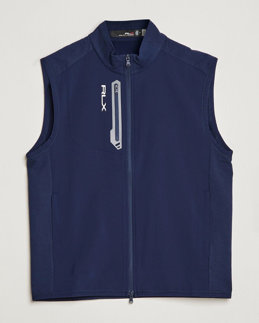 Hombres | Jerséis y prendas de punto | RLX Ralph Lauren | Tech Terry Vest Refined Navy