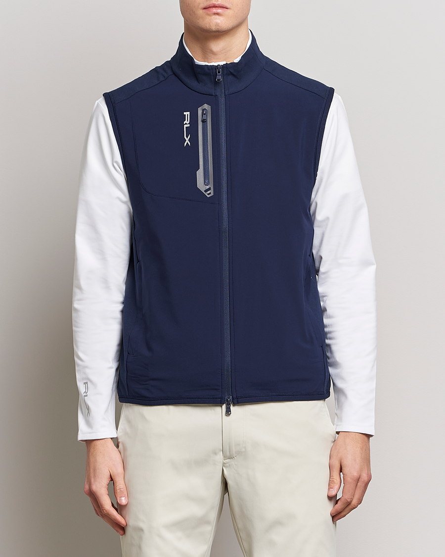 Hombres | Jerséis y prendas de punto | RLX Ralph Lauren | Tech Terry Vest Refined Navy