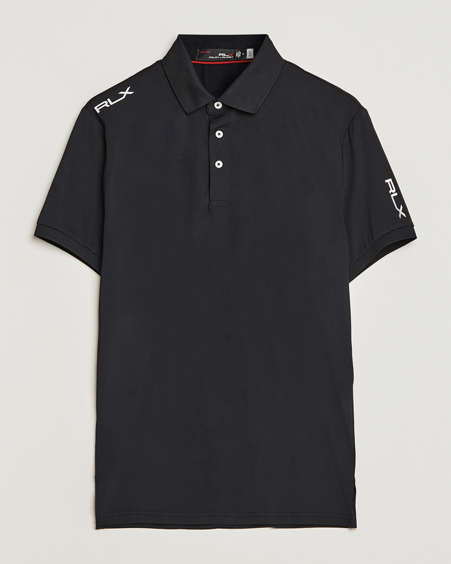 Hombres | Polos | RLX Ralph Lauren | Airflow Polo Black
