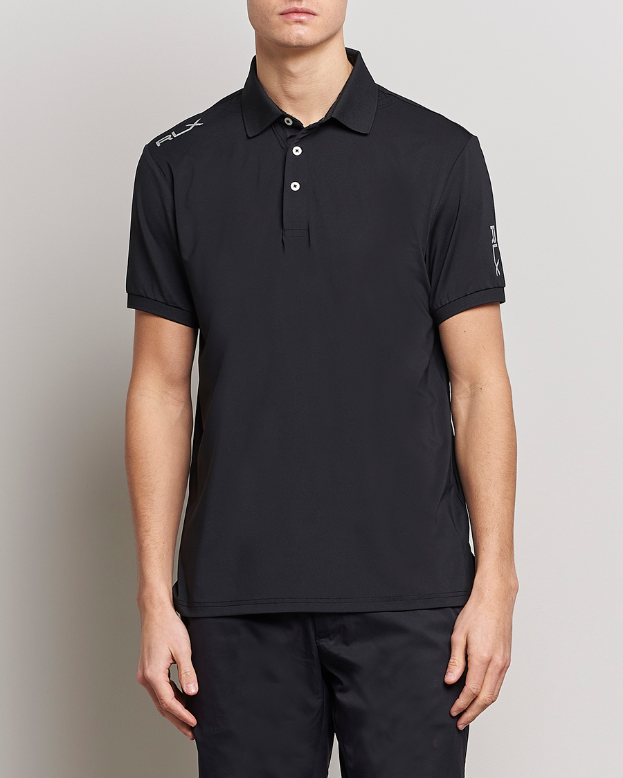 Hombres | Polos | RLX Ralph Lauren | Airflow Polo Black