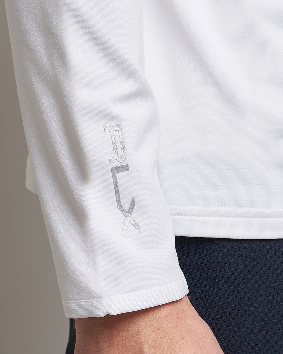 Hombres | Jerséis y prendas de punto | RLX Ralph Lauren | Jersey Half Zip Ceramic White