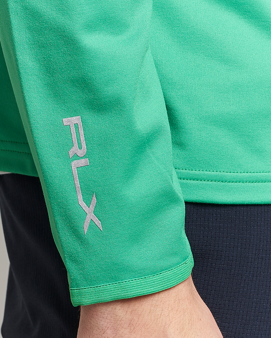 Hombres | Jerséis y prendas de punto | RLX Ralph Lauren | Luxury Jersey Half Zip Vineyard Green