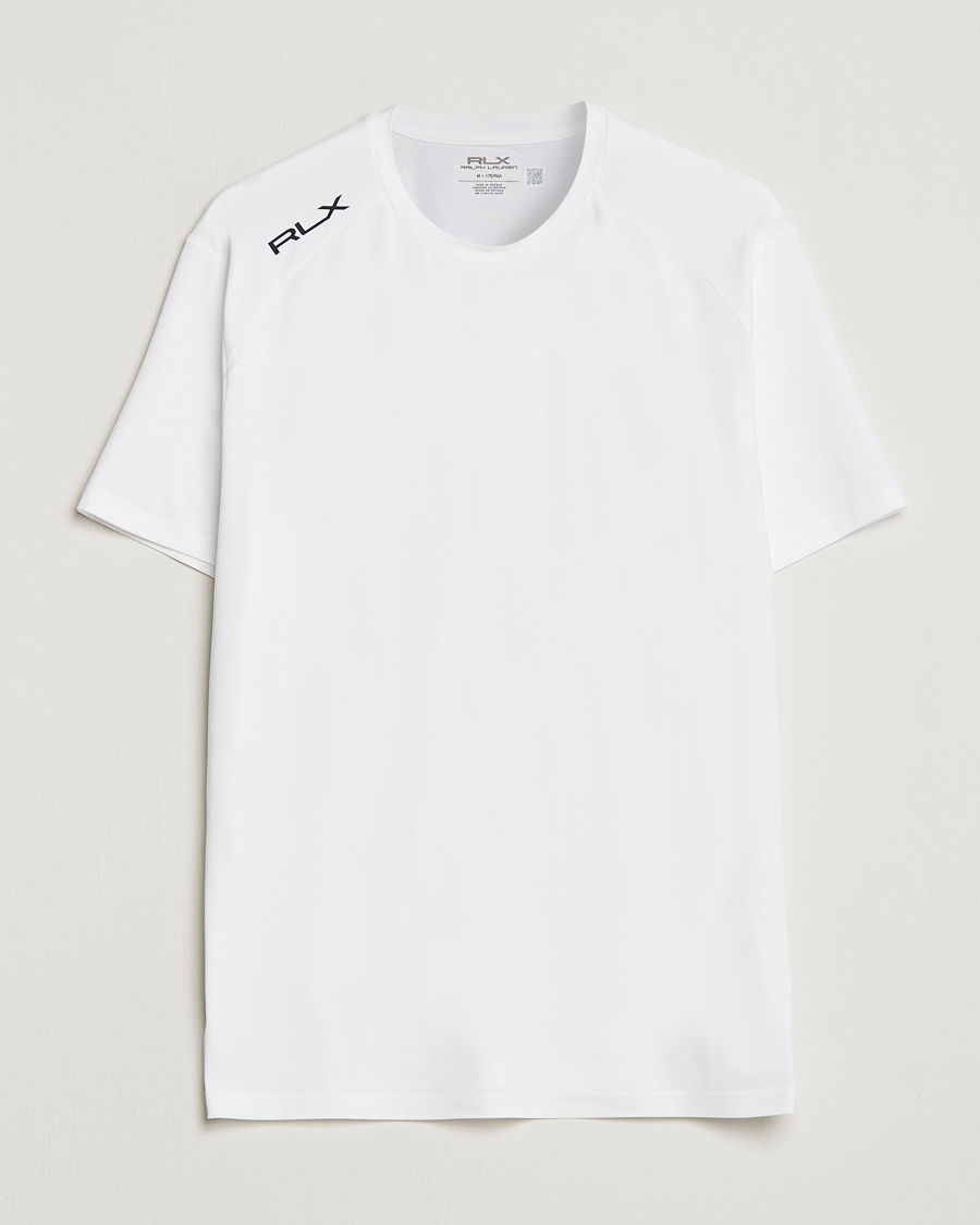 Hombres | Camisetas | RLX Ralph Lauren | Airflow Crew Neck T-Shirt Ceramic White