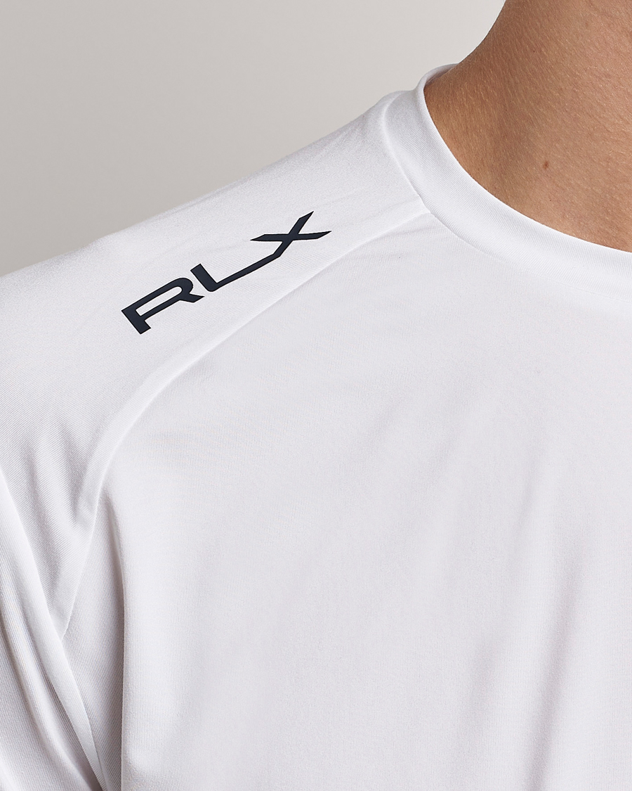 Hombres | Camisetas | RLX Ralph Lauren | Airflow Crew Neck T-Shirt Ceramic White