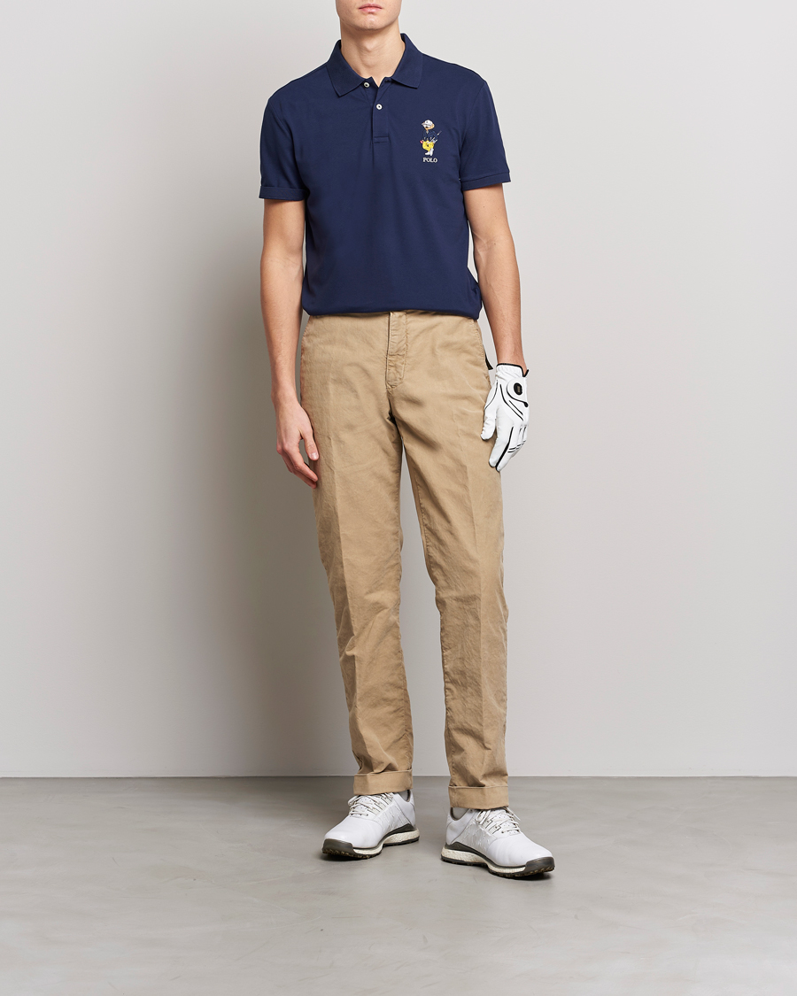 Hombres | Polos | Polo Ralph Lauren Golf | Performance Bear Stretch Polo Refined Navy