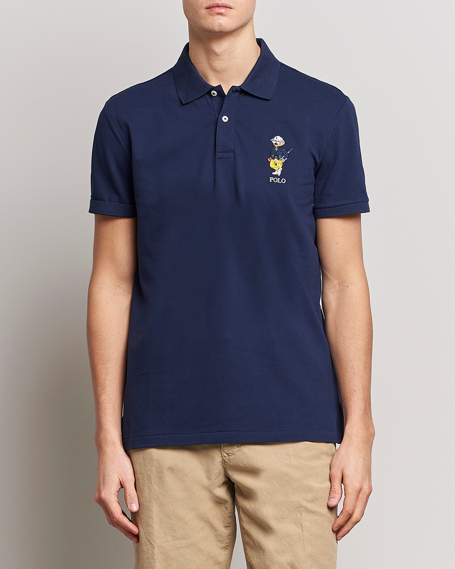 Hombres | Polos | Polo Ralph Lauren Golf | Performance Bear Stretch Polo Refined Navy
