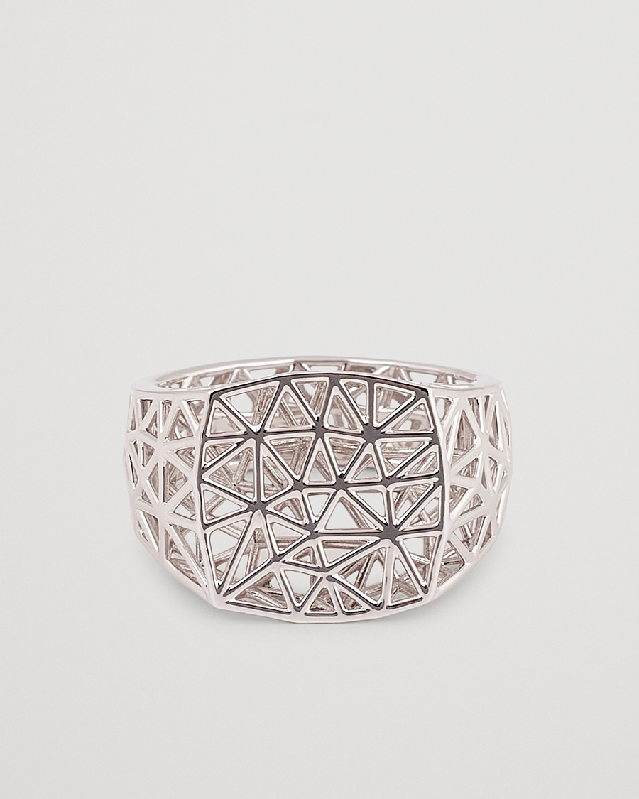 Hombres | Tom Wood Mesh Ring Silver | Tom Wood | Mesh Ring Silver