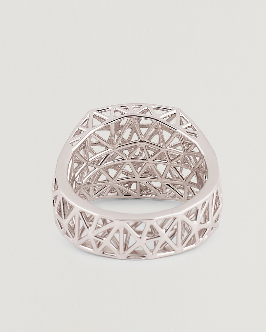 Hombres | Tom Wood Mesh Ring Silver | Tom Wood | Mesh Ring Silver
