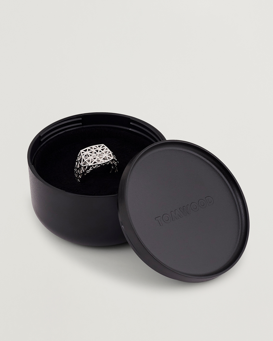 Hombres | Tom Wood Mesh Ring Silver | Tom Wood | Mesh Ring Silver