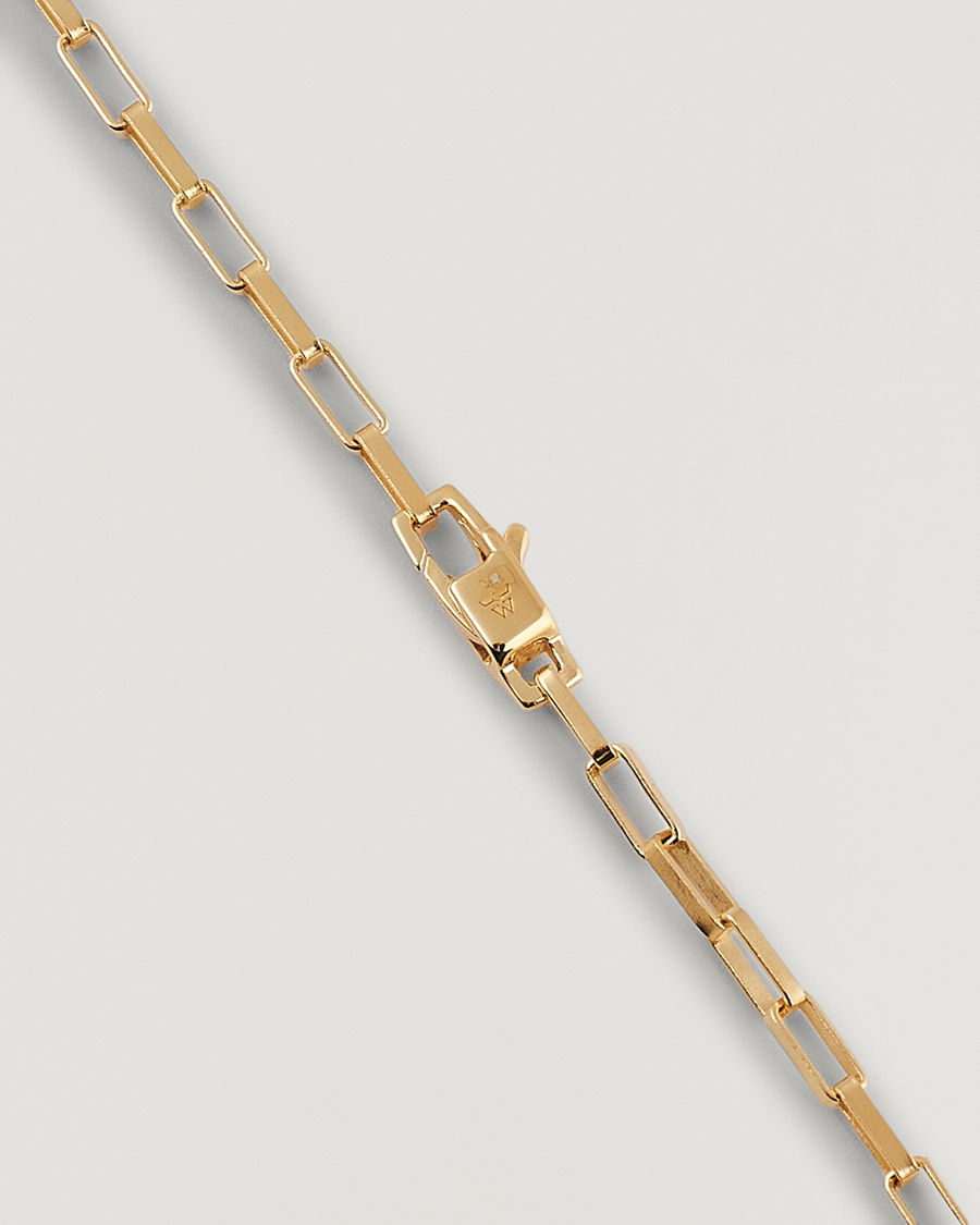 Hombres | Tom Wood Billie Chain Necklace Gold | Tom Wood | Billie Chain Necklace Gold